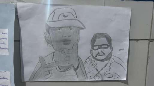 Desenho dos protagonistas